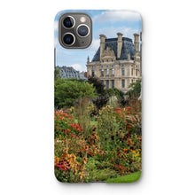 Load image into Gallery viewer, Late Summer Flowers in the Tuileries Phone Case - Paris Phone Case - La Porte Bonheur
