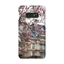 Load image into Gallery viewer, Pink Magnolias and the Louvre Phone Case - Paris Phone Case - La Porte Bonheur