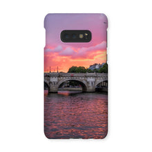 Load image into Gallery viewer, Pont Neuf Paris Sunset Phone Case - Paris Phone Case - La Porte Bonheur