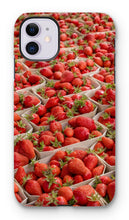 Load image into Gallery viewer, Strawberries at the Marché Phone Case - French Market Phone Case - La Porte Bonheur