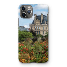 Load image into Gallery viewer, Late Summer Flowers in the Tuileries Phone Case - Paris Phone Case - La Porte Bonheur