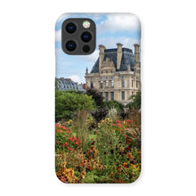 Load image into Gallery viewer, Late Summer Flowers in the Tuileries Phone Case - Paris Phone Case - La Porte Bonheur