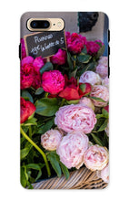 Load image into Gallery viewer, Pink Peonies in Paris Phone Case - Paris Phone Case - La Porte Bonheur