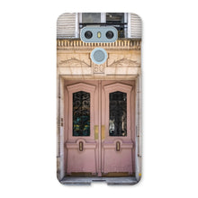 Load image into Gallery viewer, Left Bank Pink Doors Phone Case - Paris Phone Case - La Porte Bonheur - Paris Pink Door Phone Case