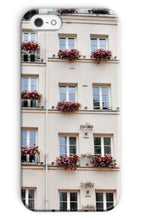 Load image into Gallery viewer, Geraniums on the Left Bank Phone Case - Paris Phone Case -La Porte Bonheur