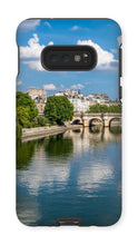 Load image into Gallery viewer, Pont Neuf from Pont des Arts Phone Case - Paris Phone Case - La Porte Bonheur