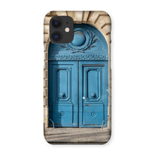 Load image into Gallery viewer, Place Saint-Sulpice Blue Door Phone Case - Paris Phone Case - La Porte Bonheur