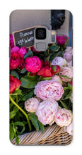 Load image into Gallery viewer, Pink Peonies in Paris Phone Case - Paris Phone Case - La Porte Bonheur