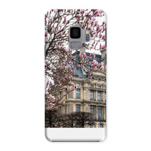 Load image into Gallery viewer, Pink Magnolias and the Louvre Phone Case - Paris Phone Case - La Porte Bonheur