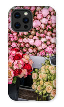 Load image into Gallery viewer, Peonies and Garden Roses at the Marché Phone Case - Paris Phone Case - La Porte Bonheur
