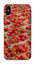 Load image into Gallery viewer, Strawberries at the Marché Phone Case - French Market Phone Case - La Porte Bonheur