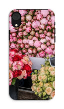 Load image into Gallery viewer, Peonies and Garden Roses at the Marché Phone Case - Paris Phone Case - La Porte Bonheur