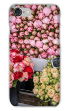 Load image into Gallery viewer, Peonies and Garden Roses at the Marché Phone Case - Paris Phone Case - La Porte Bonheur