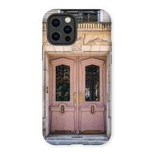 Load image into Gallery viewer, Left Bank Pink Doors Phone Case - Paris Phone Case - La Porte Bonheur - Paris Pink Door Phone Case