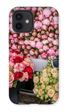 Load image into Gallery viewer, Peonies and Garden Roses at the Marché Phone Case - Paris Phone Case - La Porte Bonheur