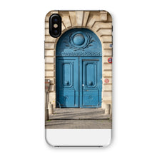 Load image into Gallery viewer, Place Saint-Sulpice Blue Door Phone Case - Paris Phone Case - La Porte Bonheur