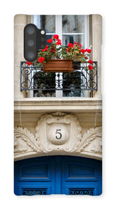 Blue Door No. 5 Phone Case - Paris Phone Case - La Porte Bonheur
