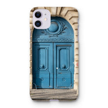 Load image into Gallery viewer, Place Saint-Sulpice Blue Door Phone Case - Paris Phone Case - La Porte Bonheur