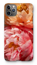 Load image into Gallery viewer, Coral Peonies Phone Case - Peony Phone Case - La Porte Bonheur