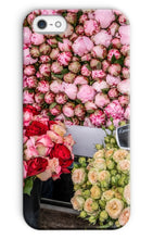 Load image into Gallery viewer, Peonies and Garden Roses at the Marché Phone Case - Paris Phone Case - La Porte Bonheur