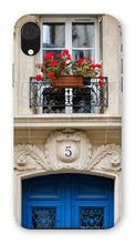 Load image into Gallery viewer, Blue Door No. 5 Phone Case - Paris Phone Case - La Porte Bonheur