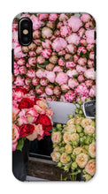Load image into Gallery viewer, Peonies and Garden Roses at the Marché Phone Case - Paris Phone Case - La Porte Bonheur