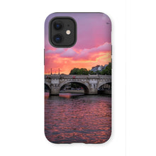 Load image into Gallery viewer, Pont Neuf Paris Sunset Phone Case - Paris Phone Case - La Porte Bonheur