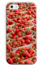 Load image into Gallery viewer, Strawberries at the Marché Phone Case - French Market Phone Case - La Porte Bonheur