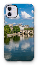 Load image into Gallery viewer, Pont Neuf from Pont des Arts Phone Case - Paris Phone Case - La Porte Bonheur