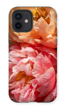 Load image into Gallery viewer, Coral Peonies Phone Case - Peony Phone Case - La Porte Bonheur