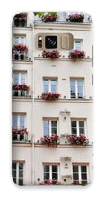 Load image into Gallery viewer, Geraniums on the Left Bank Phone Case - Paris Phone Case -La Porte Bonheur