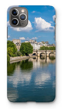Load image into Gallery viewer, Pont Neuf from Pont des Arts Phone Case - Paris Phone Case - La Porte Bonheur
