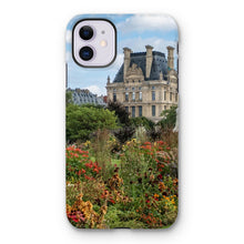 Load image into Gallery viewer, Late Summer Flowers in the Tuileries Phone Case - Paris Phone Case - La Porte Bonheur