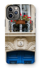 Load image into Gallery viewer, Blue Door No. 5 Phone Case - Paris Phone Case - La Porte Bonheur