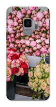 Load image into Gallery viewer, Peonies and Garden Roses at the Marché Phone Case - Paris Phone Case - La Porte Bonheur