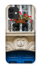 Load image into Gallery viewer, Blue Door No. 5 Phone Case - Paris Phone Case - La Porte Bonheur