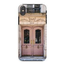Load image into Gallery viewer, Left Bank Pink Doors Phone Case - Paris Phone Case - La Porte Bonheur - Paris Pink Door Phone Case