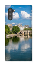 Load image into Gallery viewer, Pont Neuf from Pont des Arts Phone Case - Paris Phone Case - La Porte Bonheur