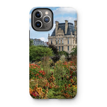 Load image into Gallery viewer, Late Summer Flowers in the Tuileries Phone Case - Paris Phone Case - La Porte Bonheur