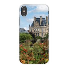 Load image into Gallery viewer, Late Summer Flowers in the Tuileries Phone Case - Paris Phone Case - La Porte Bonheur