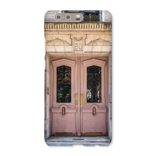 Load image into Gallery viewer, Left Bank Pink Doors Phone Case - Paris Phone Case - La Porte Bonheur - Paris Pink Door Phone Case