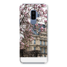 Load image into Gallery viewer, Pink Magnolias and the Louvre Phone Case - Paris Phone Case - La Porte Bonheur