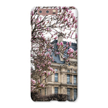 Load image into Gallery viewer, Pink Magnolias and the Louvre Phone Case - Paris Phone Case - La Porte Bonheur