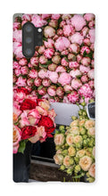 Load image into Gallery viewer, Peonies and Garden Roses at the Marché Phone Case - Paris Phone Case - La Porte Bonheur