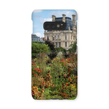 Load image into Gallery viewer, Late Summer Flowers in the Tuileries Phone Case - Paris Phone Case - La Porte Bonheur