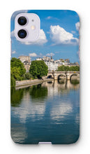 Load image into Gallery viewer, Pont Neuf from Pont des Arts Phone Case - Paris Phone Case - La Porte Bonheur