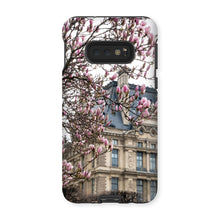 Load image into Gallery viewer, Pink Magnolias and the Louvre Phone Case - Paris Phone Case - La Porte Bonheur