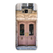 Load image into Gallery viewer, Left Bank Pink Doors Phone Case - Paris Phone Case - La Porte Bonheur - Paris Pink Door Phone Case