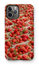 Load image into Gallery viewer, Strawberries at the Marché Phone Case - French Market Phone Case - La Porte Bonheur