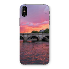 Load image into Gallery viewer, Pont Neuf Paris Sunset Phone Case - Paris Phone Case - La Porte Bonheur